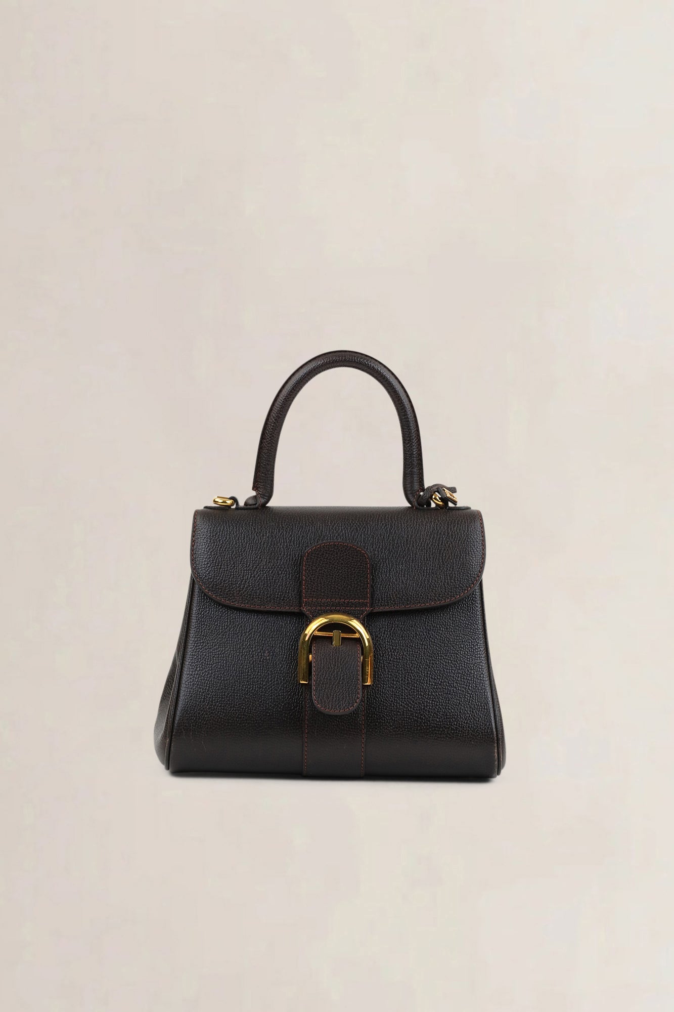 Delvaux Brillant Brown PM Crossbody Bag