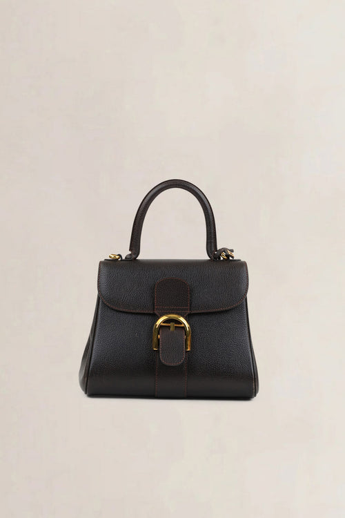 Delvaux Brillant Brown PM Crossbody Bag