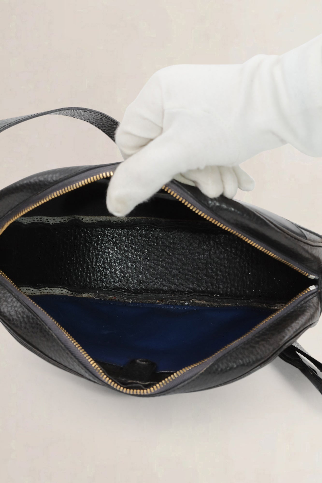 Delvaux Black Sebardeur PM Crossbody Bag