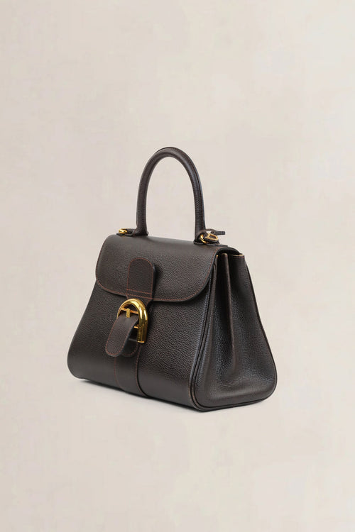 Delvaux Brillant Brown PM Crossbody Bag