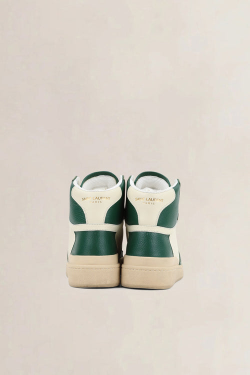 Saint Laurent Green High Top Sneakers