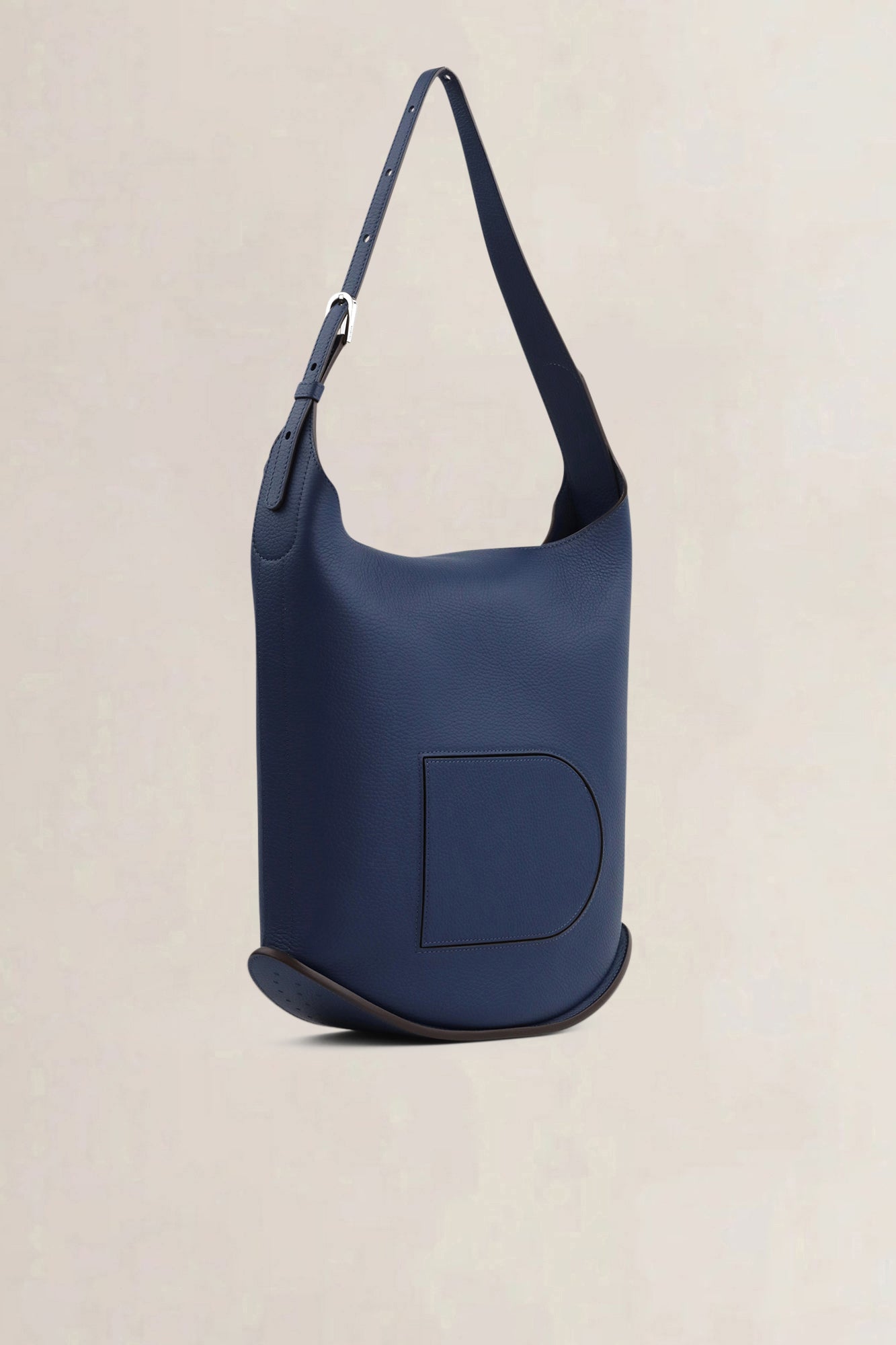 Delvaux Blue Pin Hobo GM Shoulder Bag