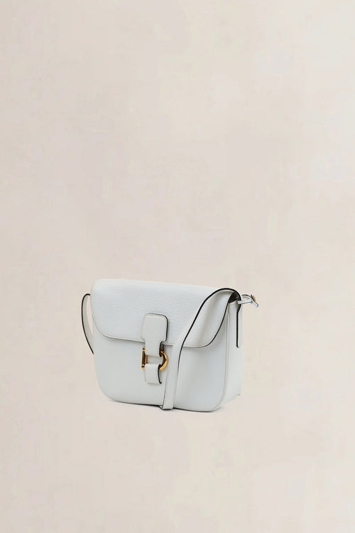 Delvaux White Leather Crossbody Bag