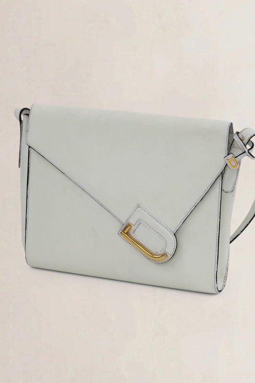 Delvaux White Romeo Shoulder Bag