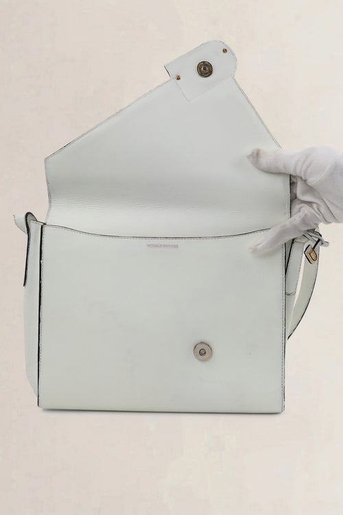 Delvaux White Romeo Shoulder Bag