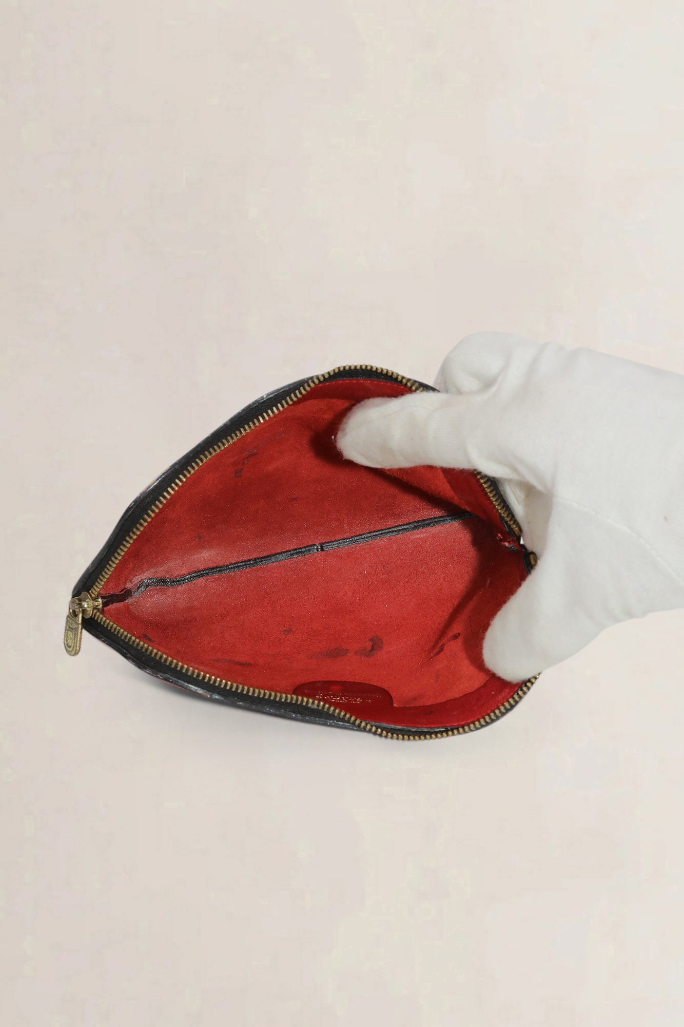 Delvaux Red Leather Wallet