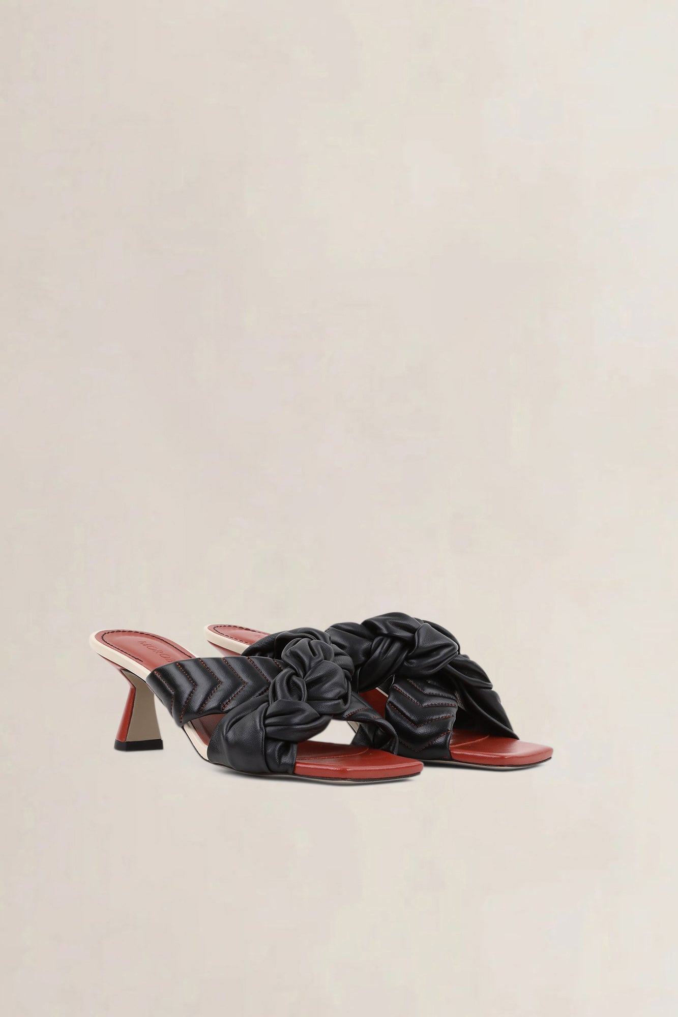 Morobé Black Knot Sandals