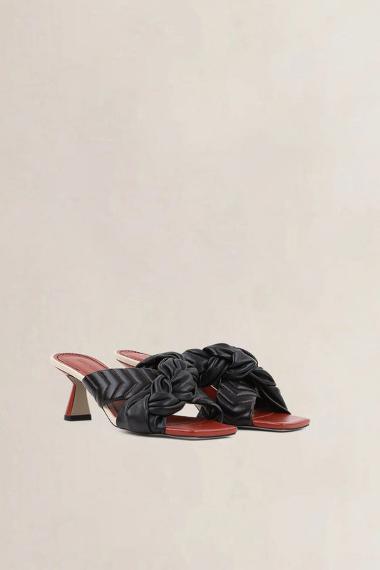 Morobé Black Knot Sandals