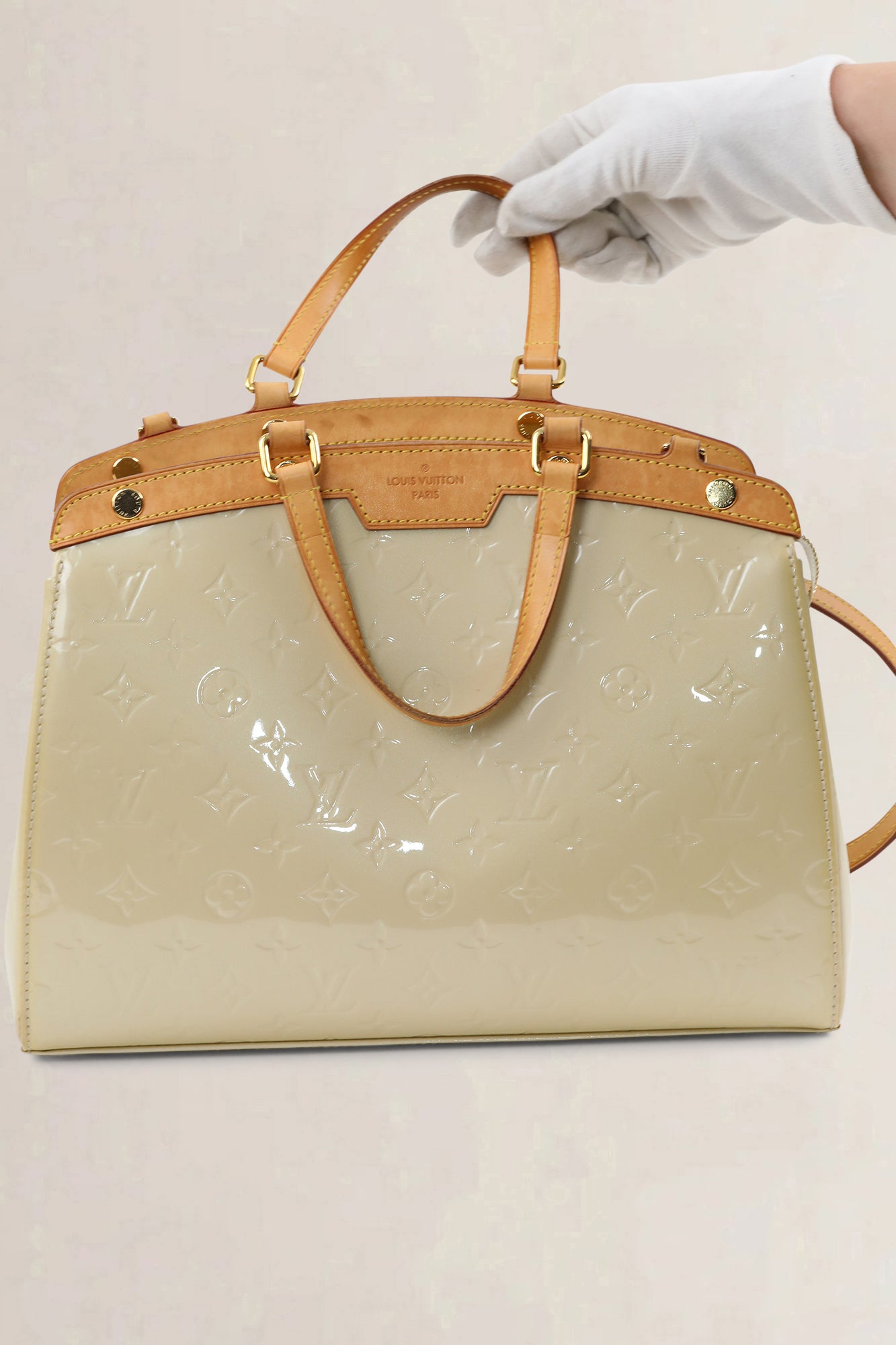 Louis Vuitton Dune Monogram Vernis Bréa MM Shoulder Bag