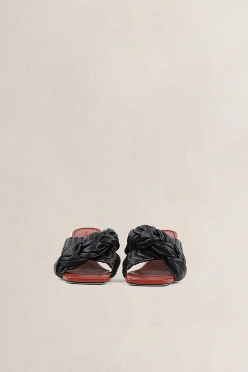Morobé Black Knot Sandals