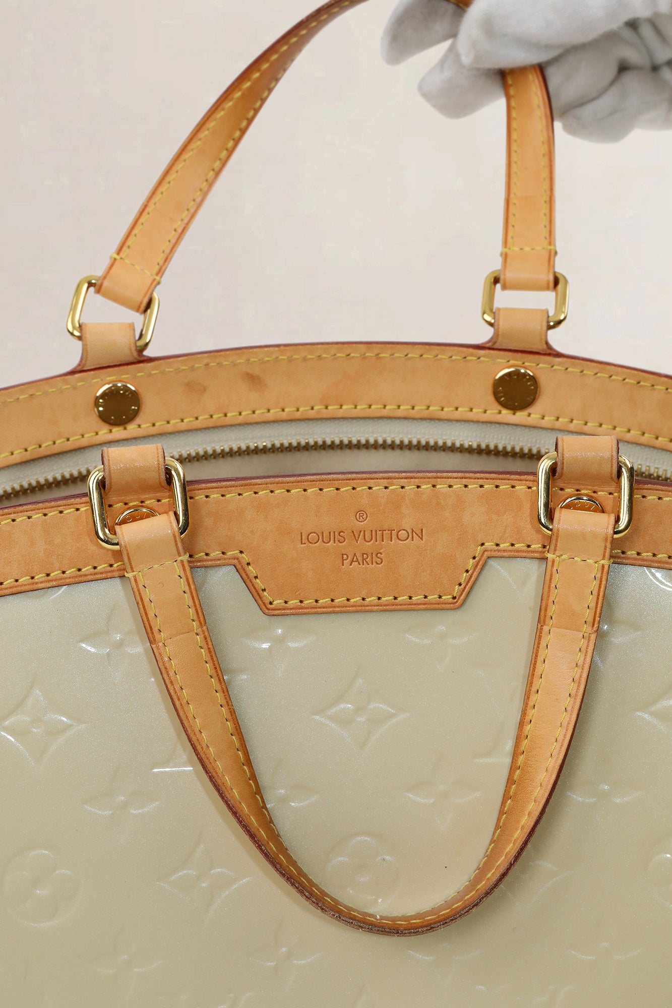 Louis Vuitton Dune Monogram Vernis Bréa MM Shoulder Bag