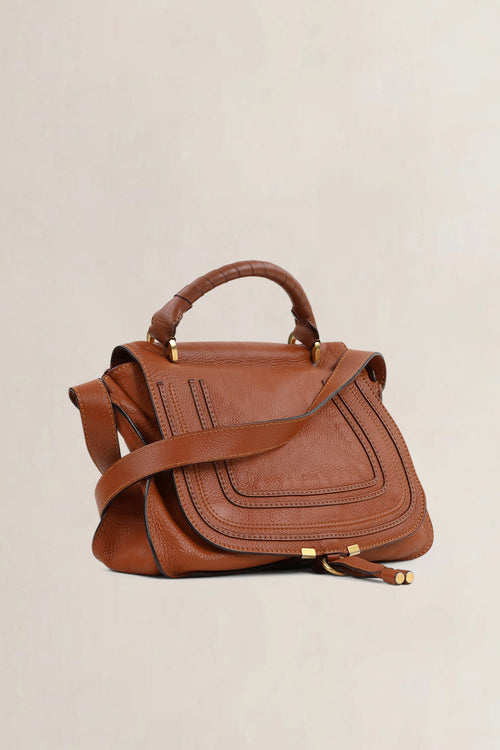 Chloé Camel Marcie Crossbody Bag
