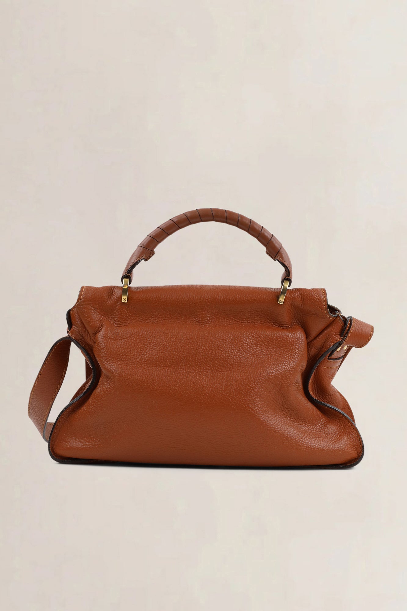 Chloé Camel Marcie Crossbody Bag