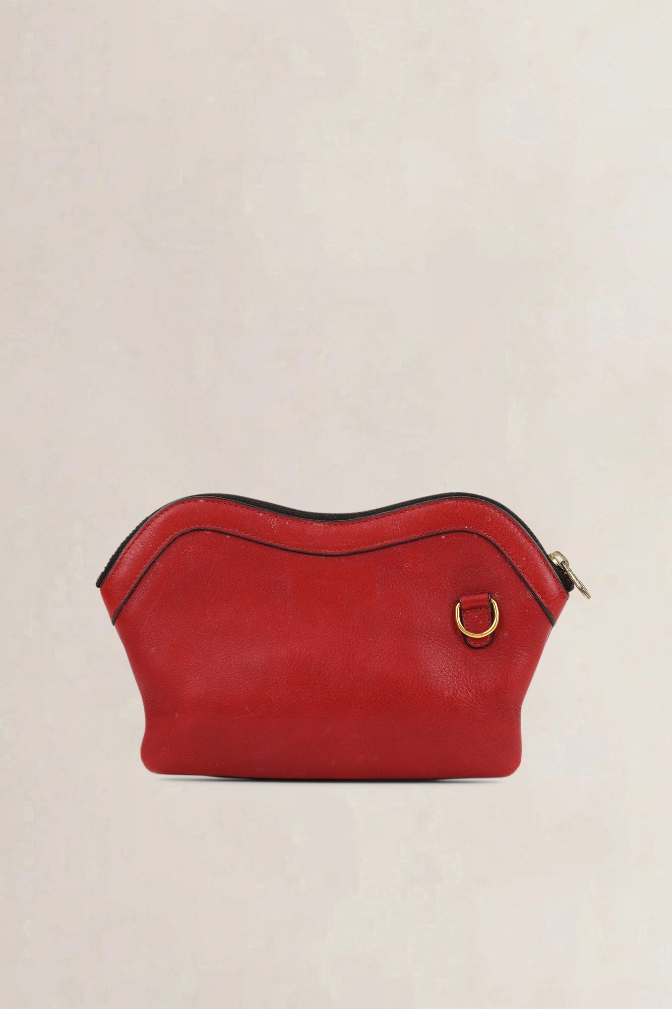 Delvaux Red Leather Wallet