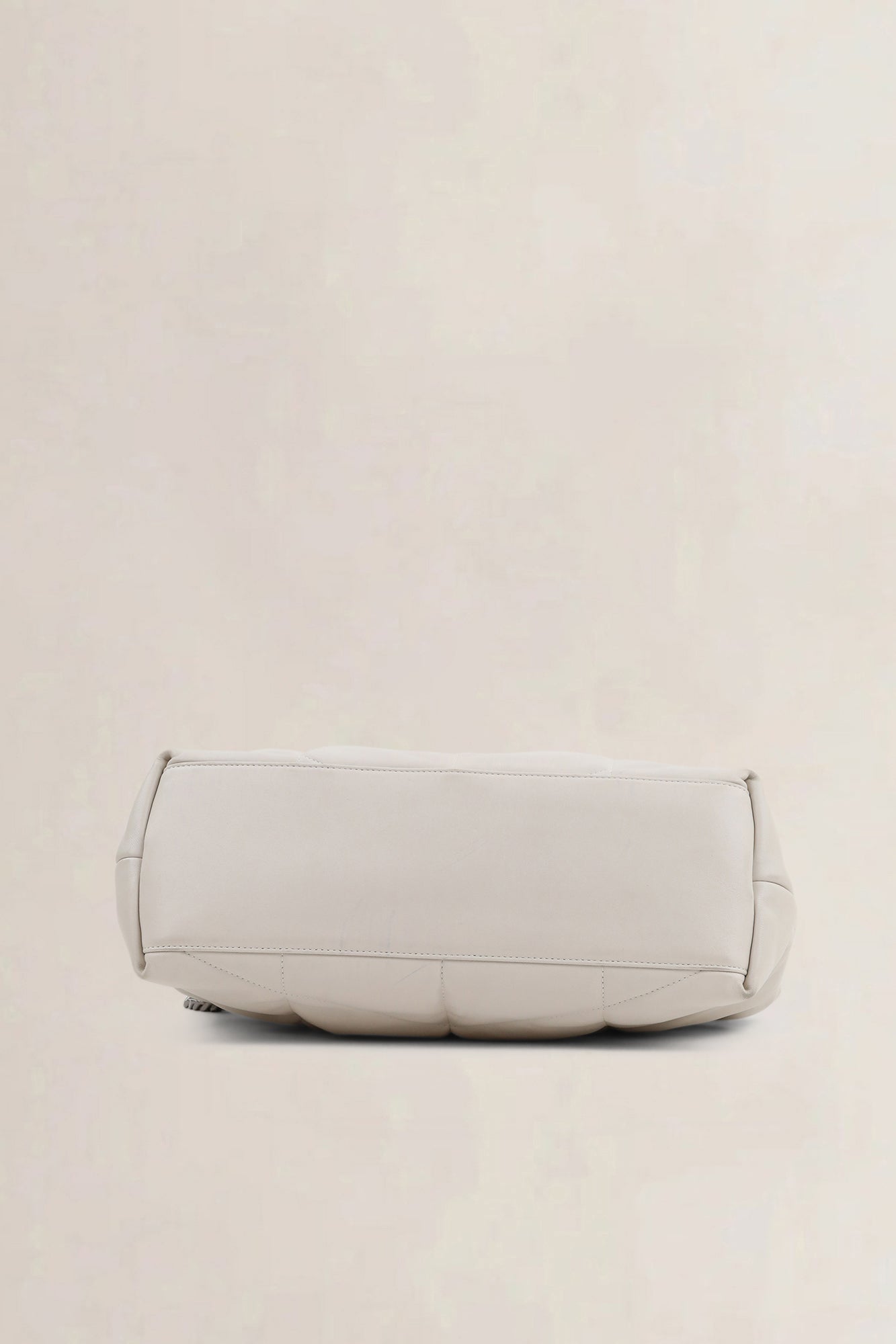 Saint Laurent White Loulou Large Shoulder Bag