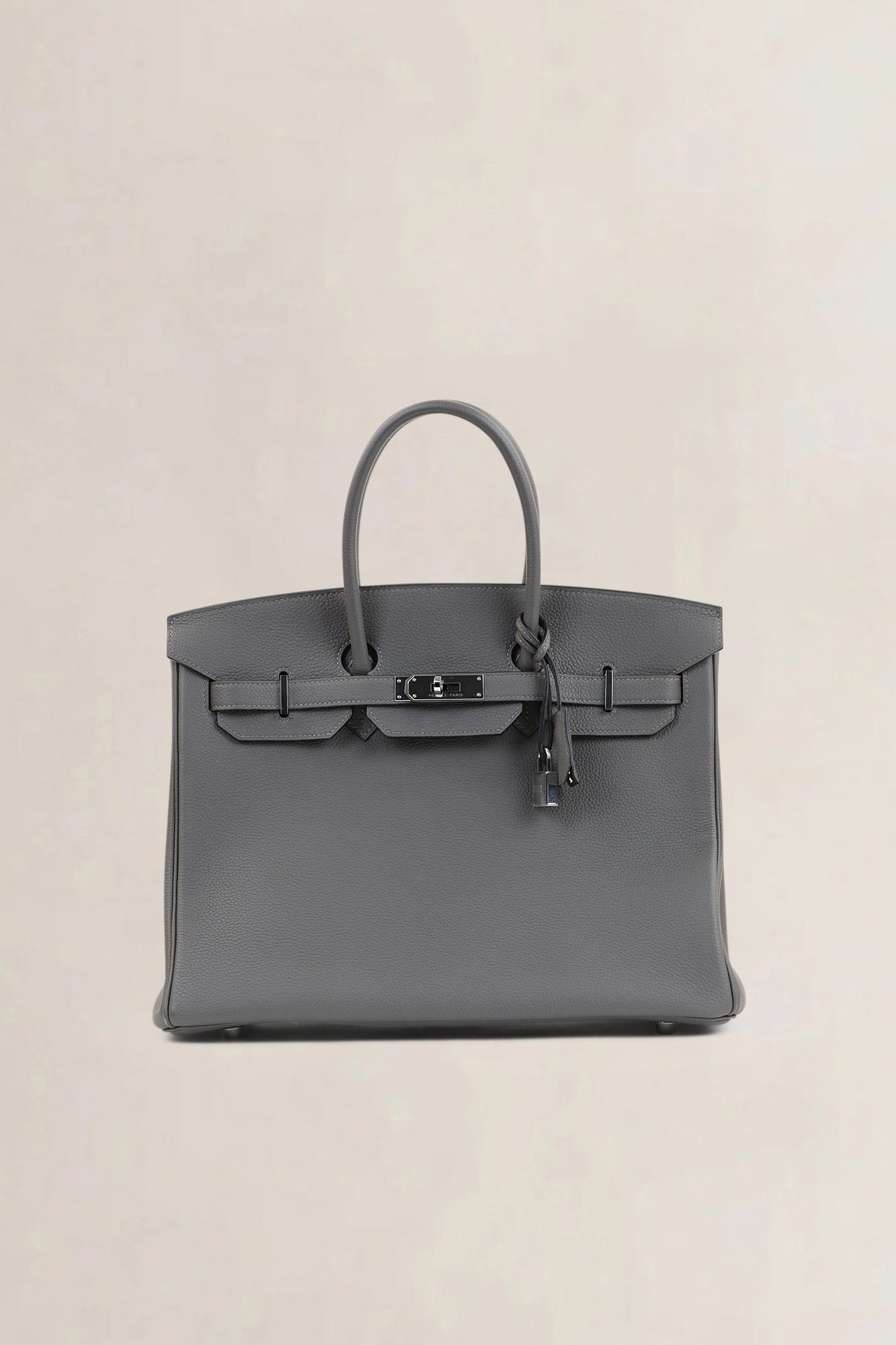 Hermès Birkin 35 Gris Etain Togo PHW