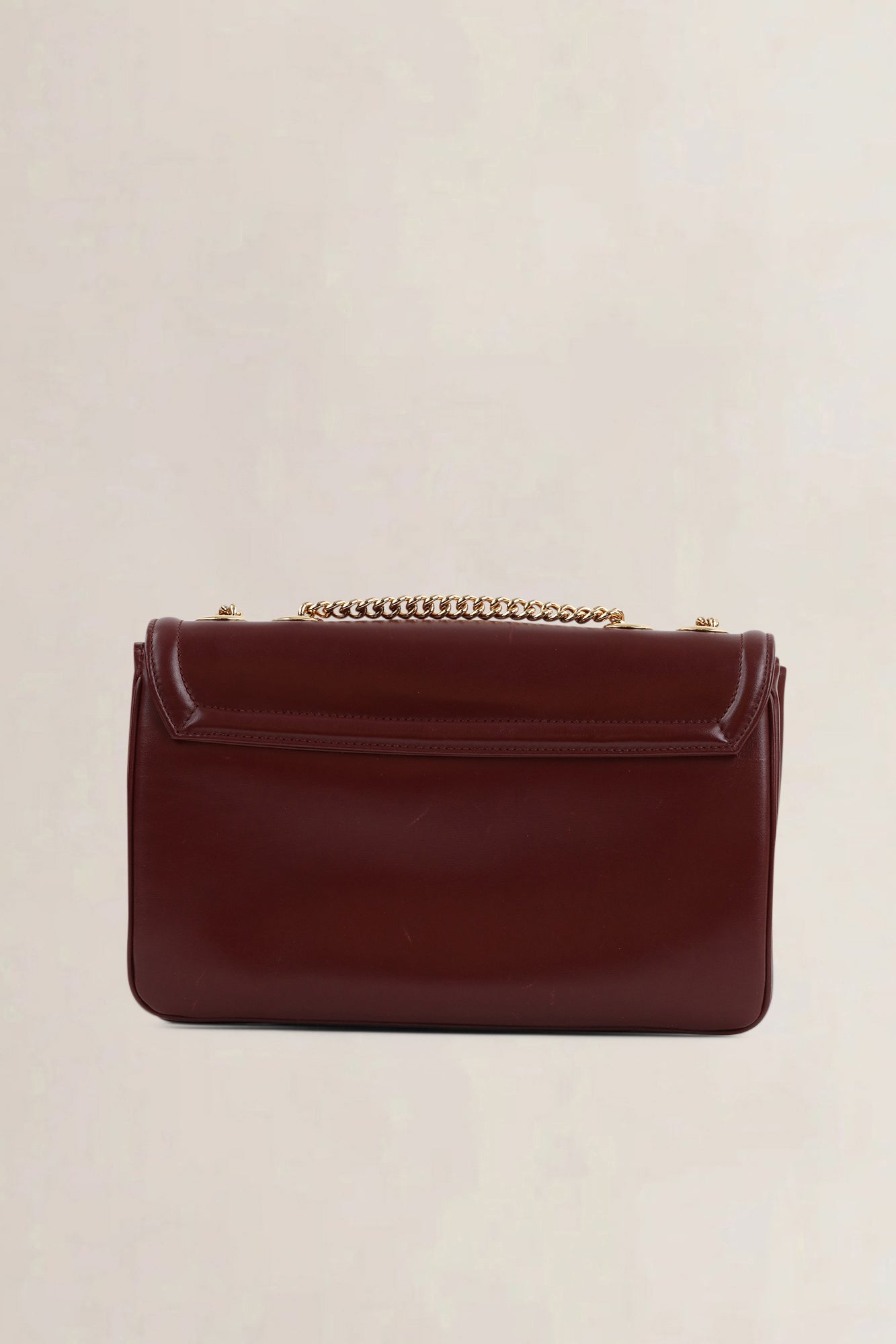 Gucci Dark Burgundy Rajah Tiger Head Crossbody Bag