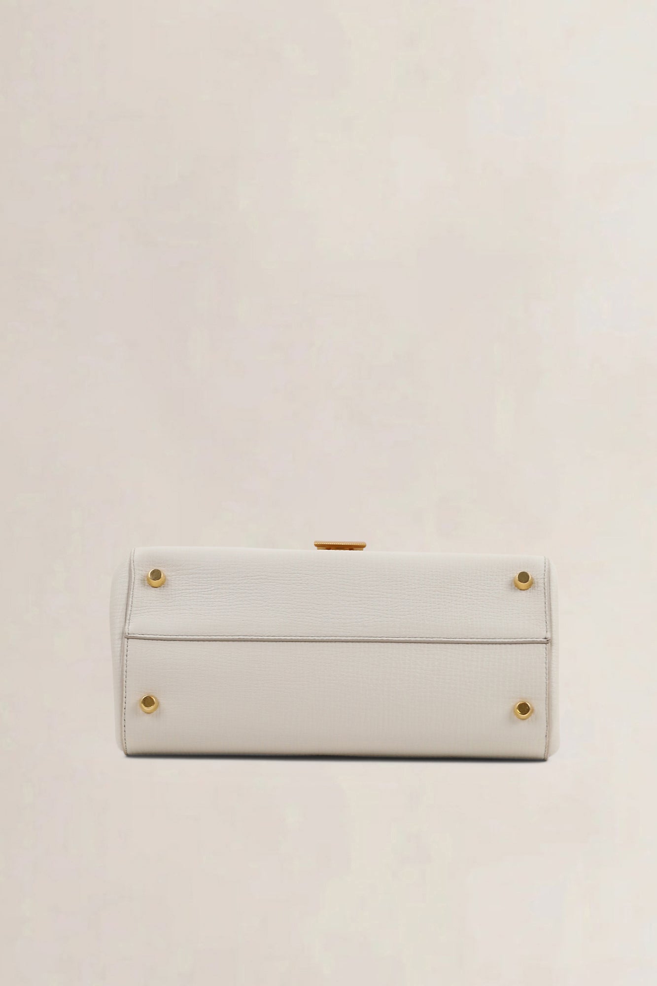 Bottega Veneta White The Angle Crossbody Bag