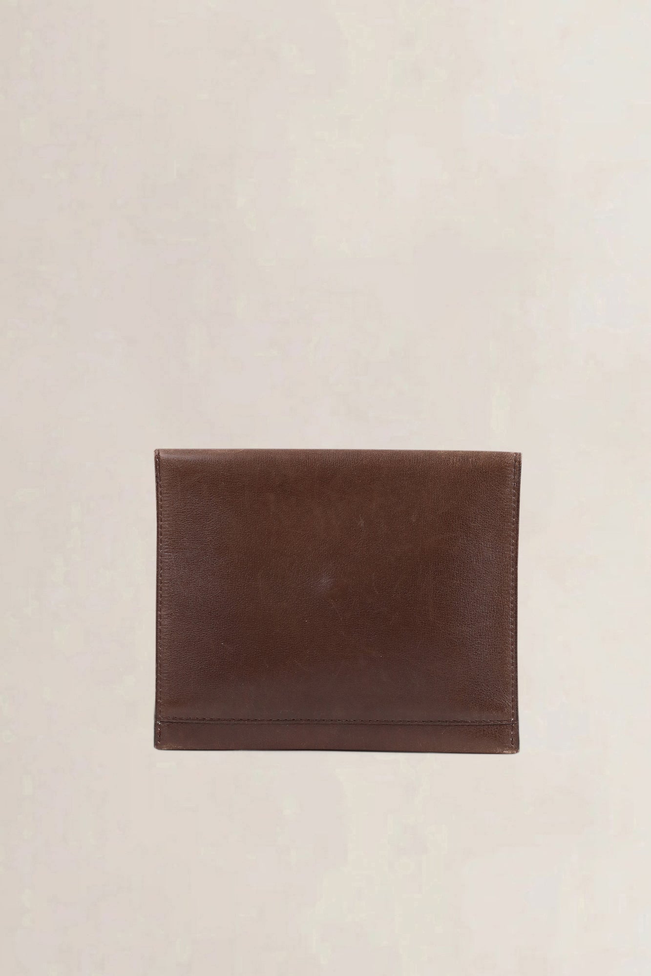Delvaux Brown Leather V Wallet