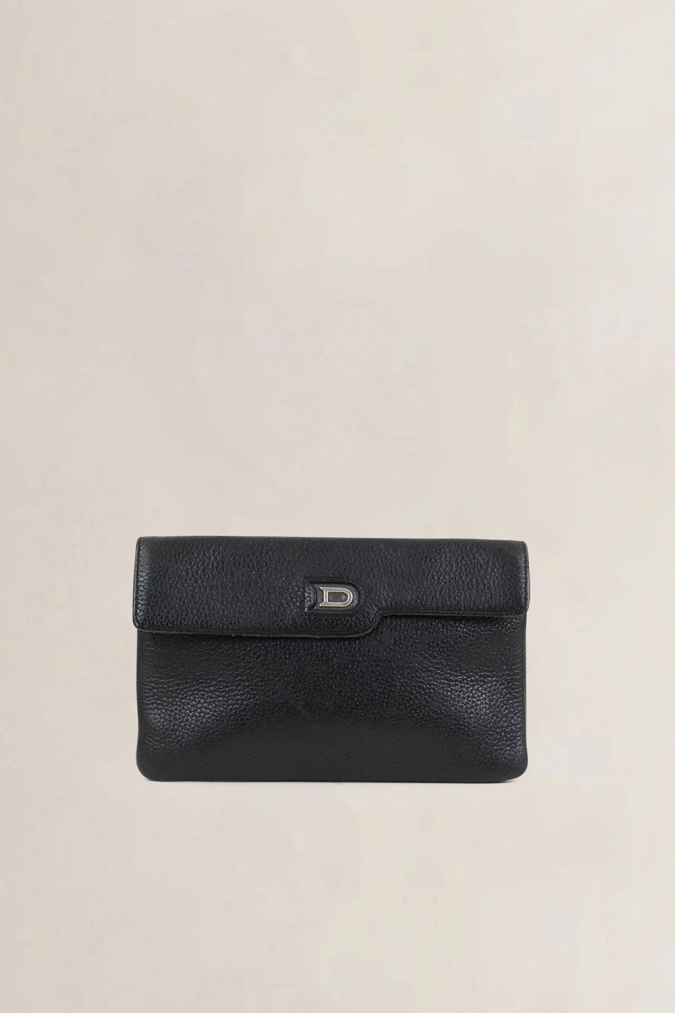 Delvaux Black Leather Wallet