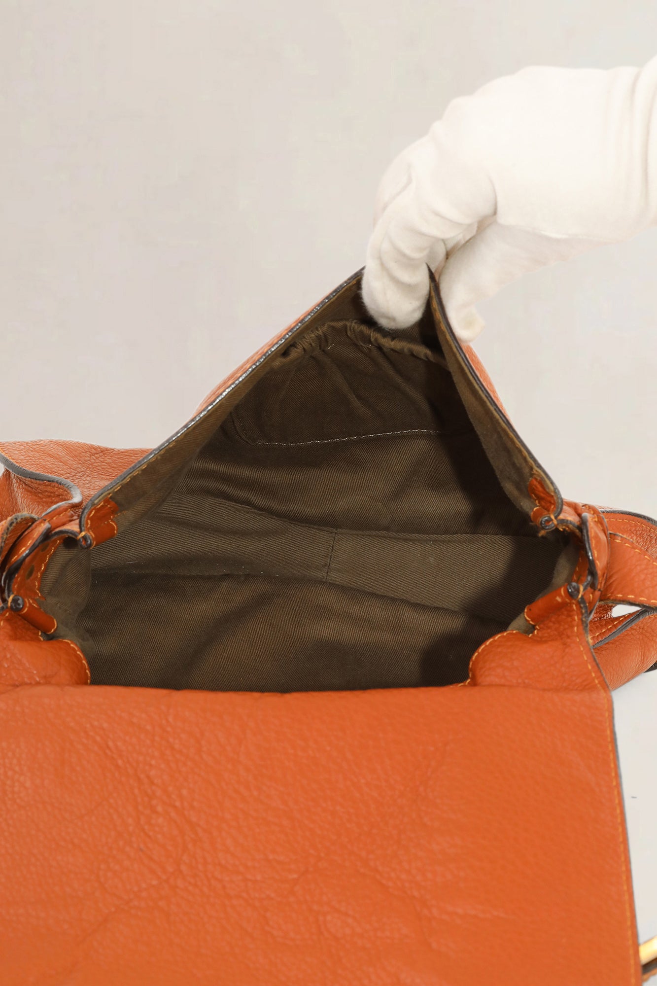 Chloé Camel Marcie Crossbody Bag