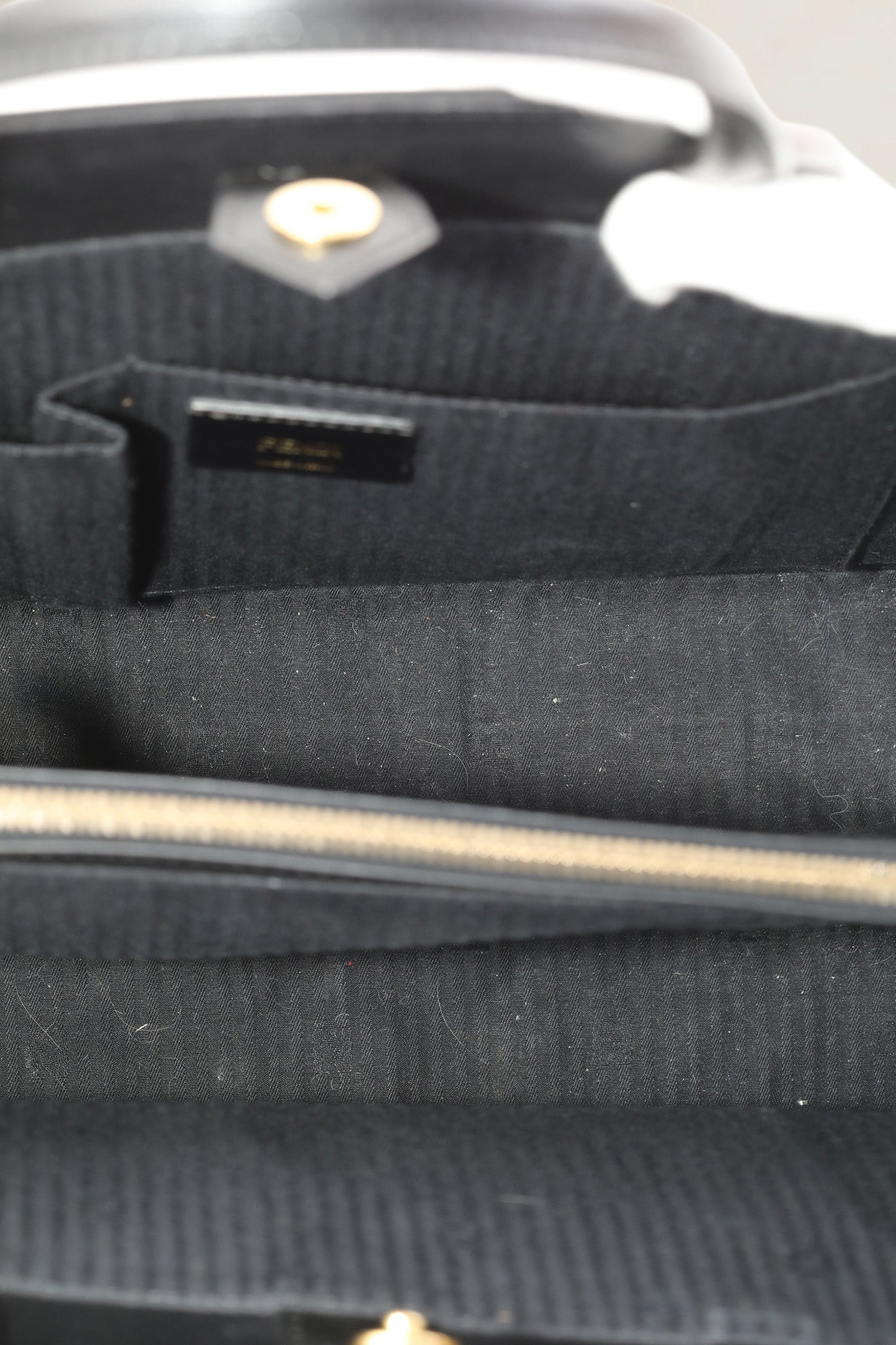 Fendi Black 2 Jours Shoulder Bag