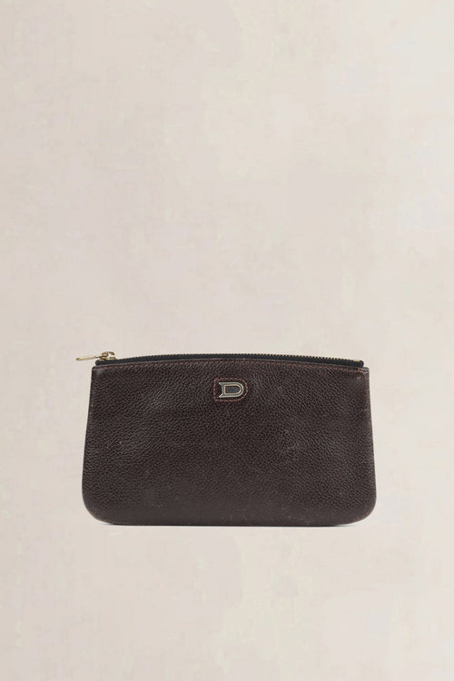 Delvaux Brown Leather Wallet