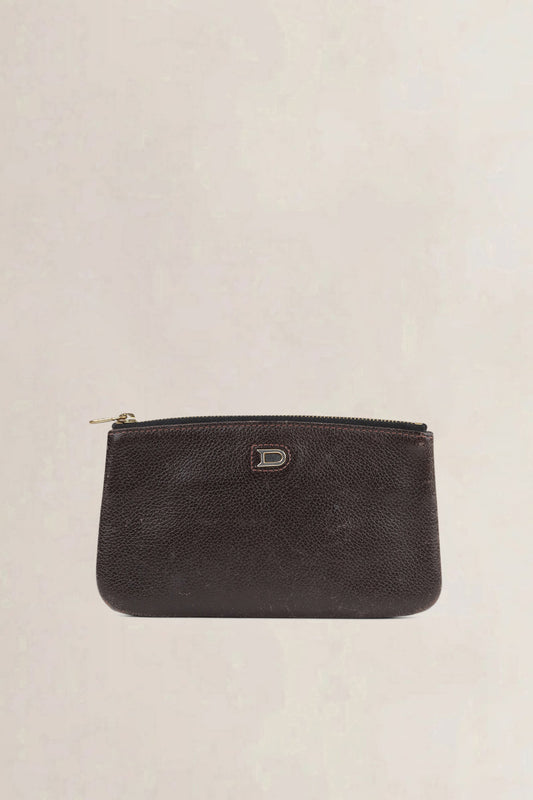 Delvaux Brown Leather Wallet