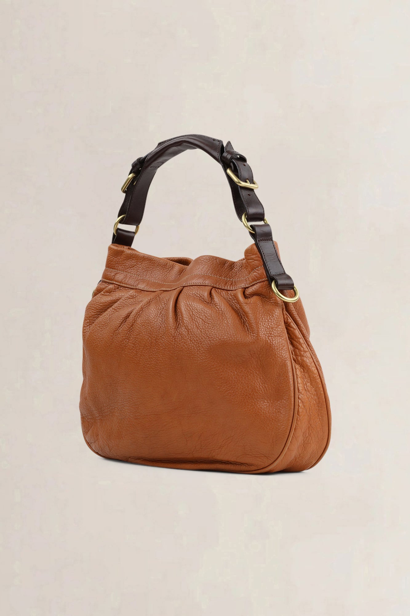 Mulberry Brown Mitzy Messenger Shoulder Bag