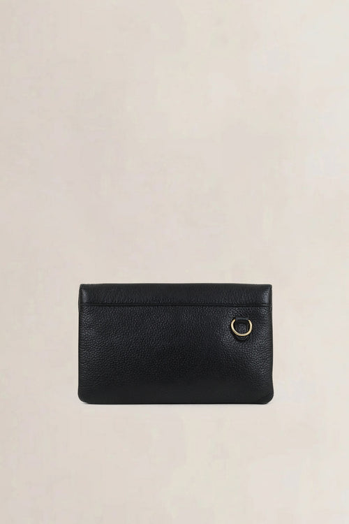 Delvaux Black Leather Wallet