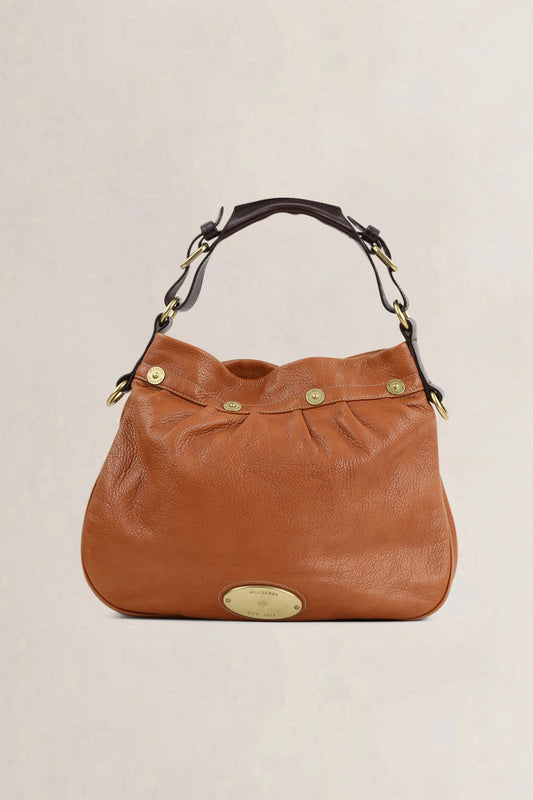 Mulberry Brown Mitzy Messenger Shoulder Bag