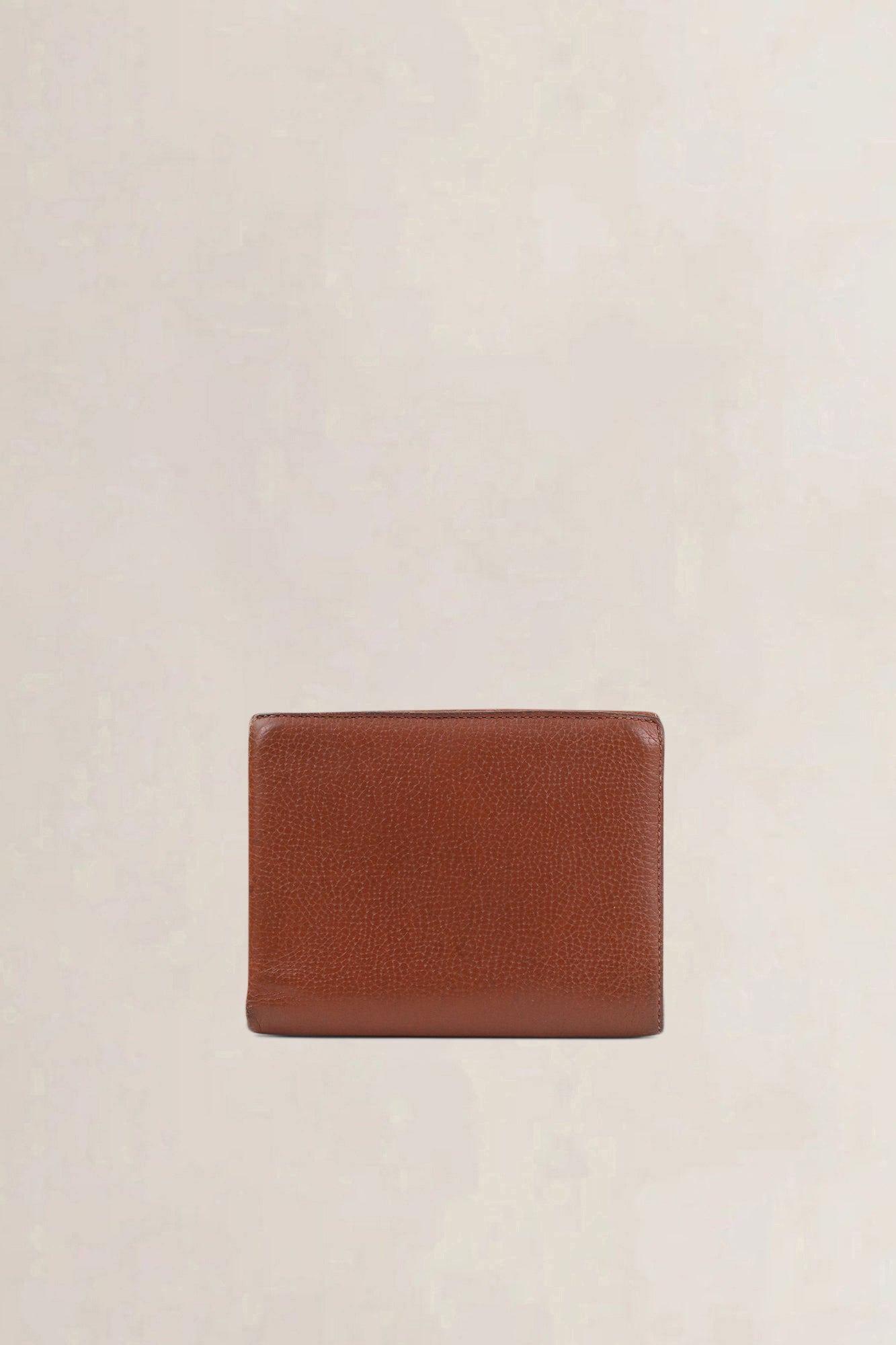 Delvaux Camel Leather Wallet
