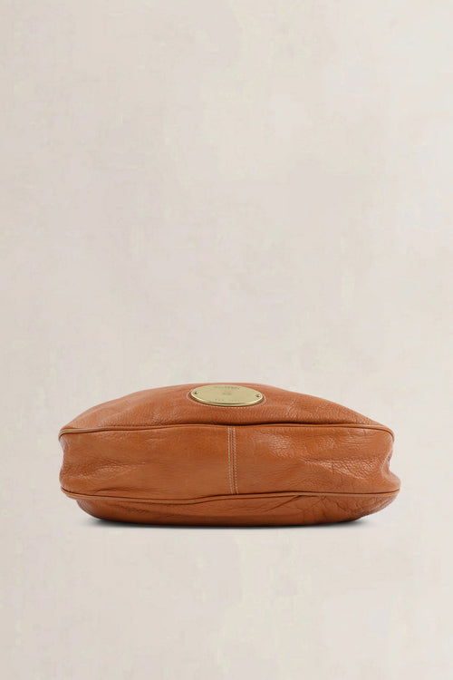 Mulberry Brown Mitzy Messenger Shoulder Bag