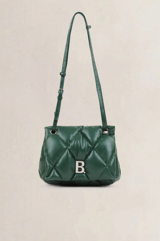 Balenciaga Green Touch Puffy Crossbody Bag