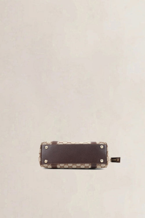 Gucci Brown Mini Abbey Top Handle Bag