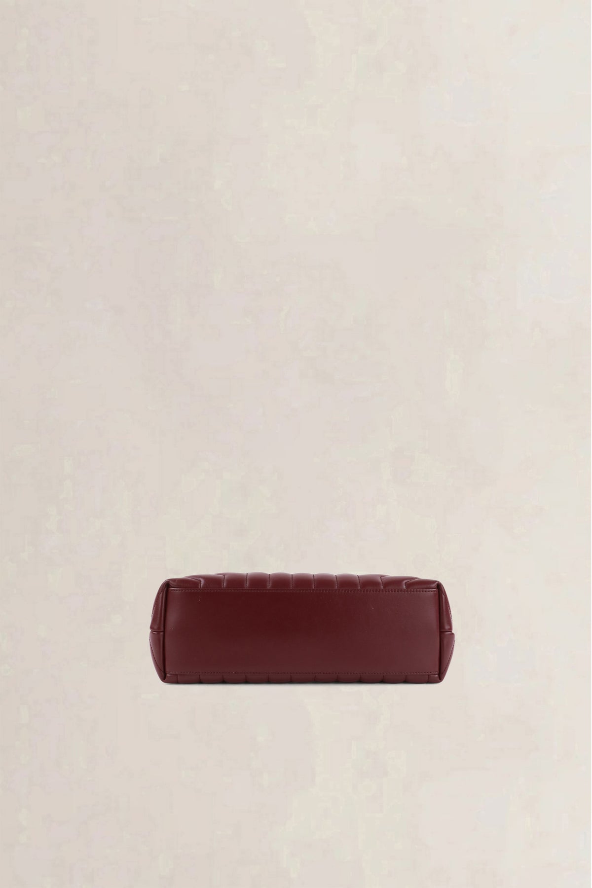 Saint Laurent Burgundy Loulou Medium Calfskin Shoulder Bag
