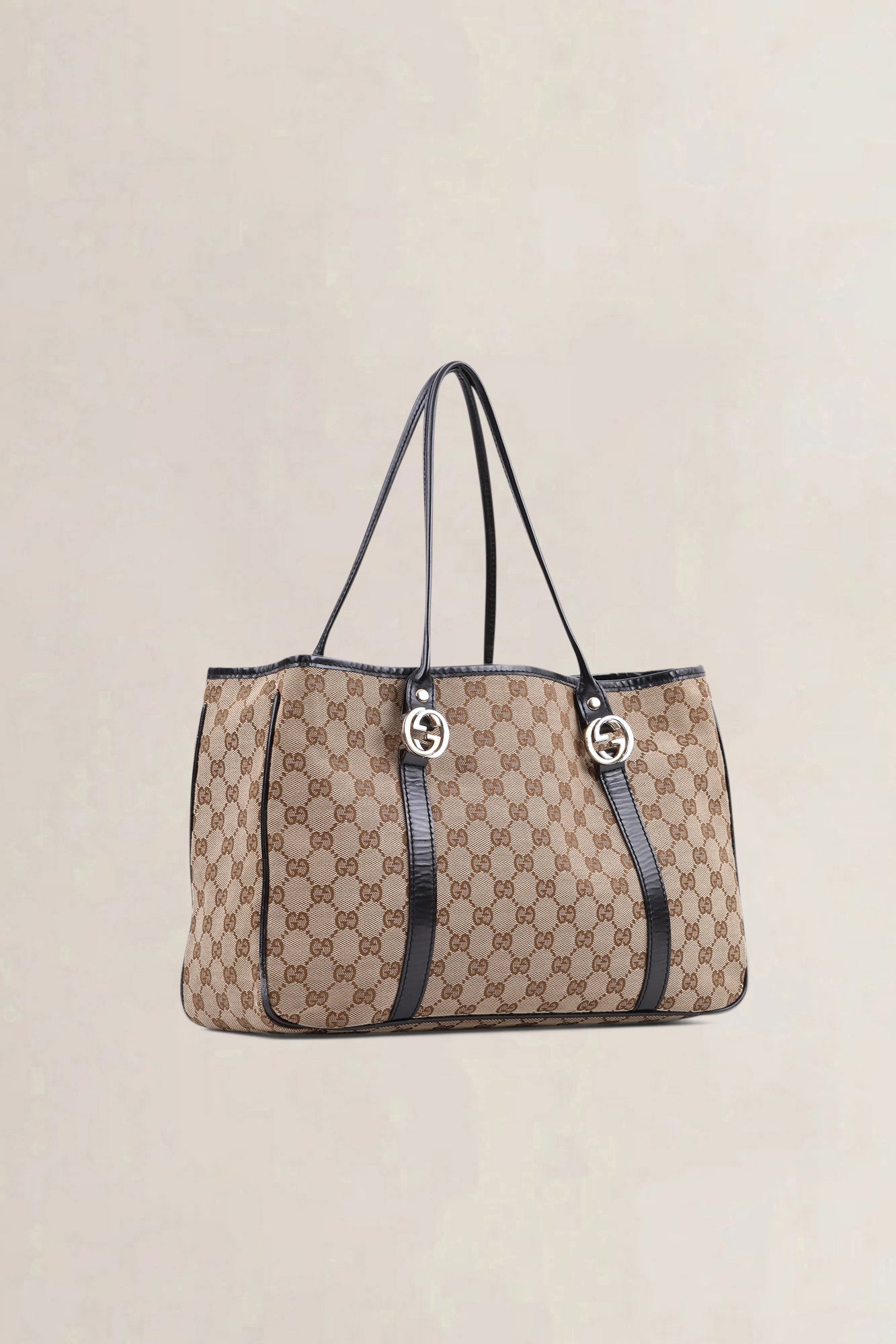 Gucci GG Canvas Twins Shoulder Bag