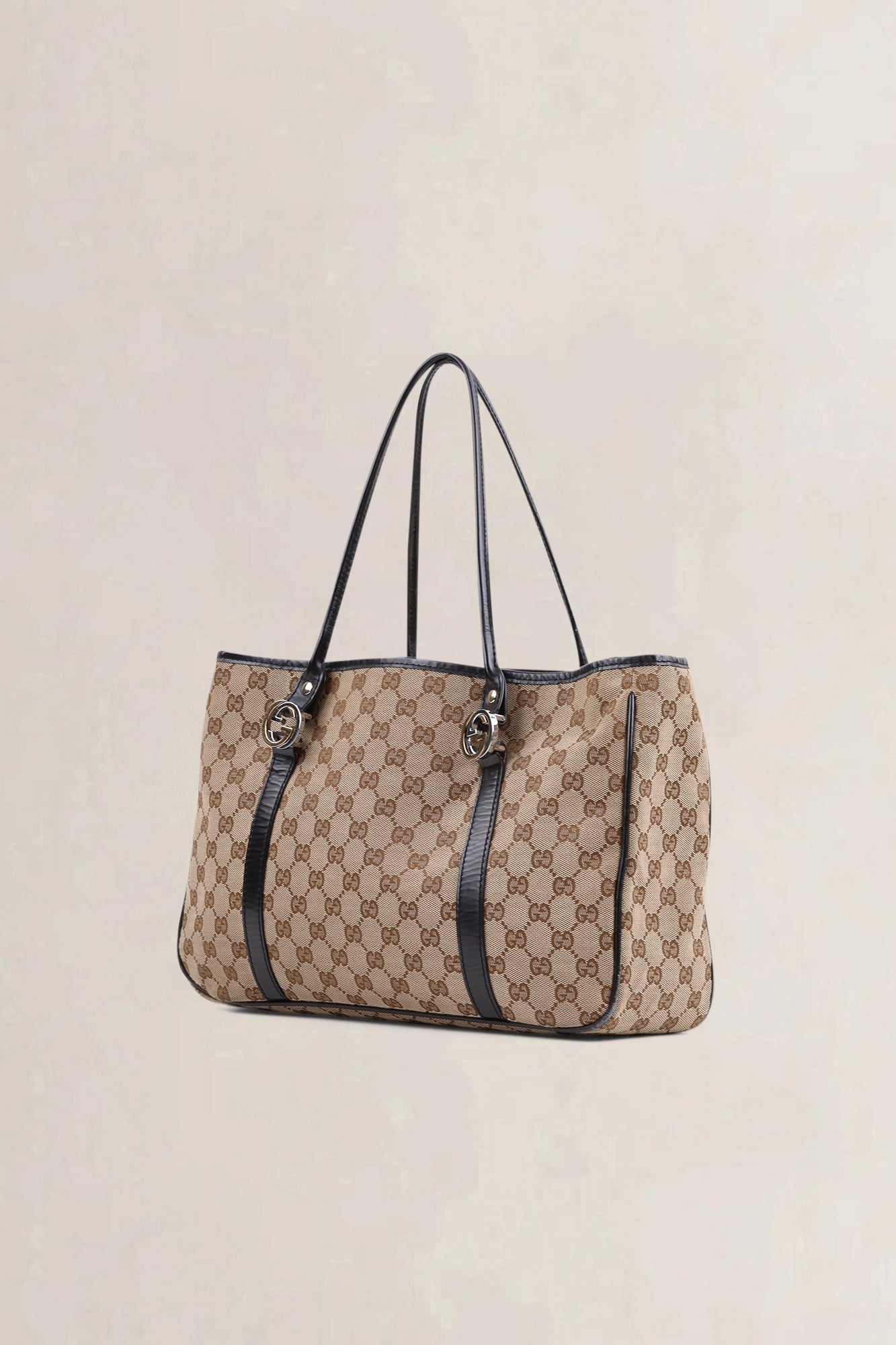 Gucci GG Canvas Twins Shoulder Bag