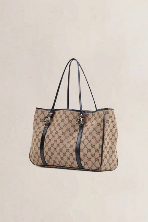 Gucci GG Canvas Twins Shoulder Bag