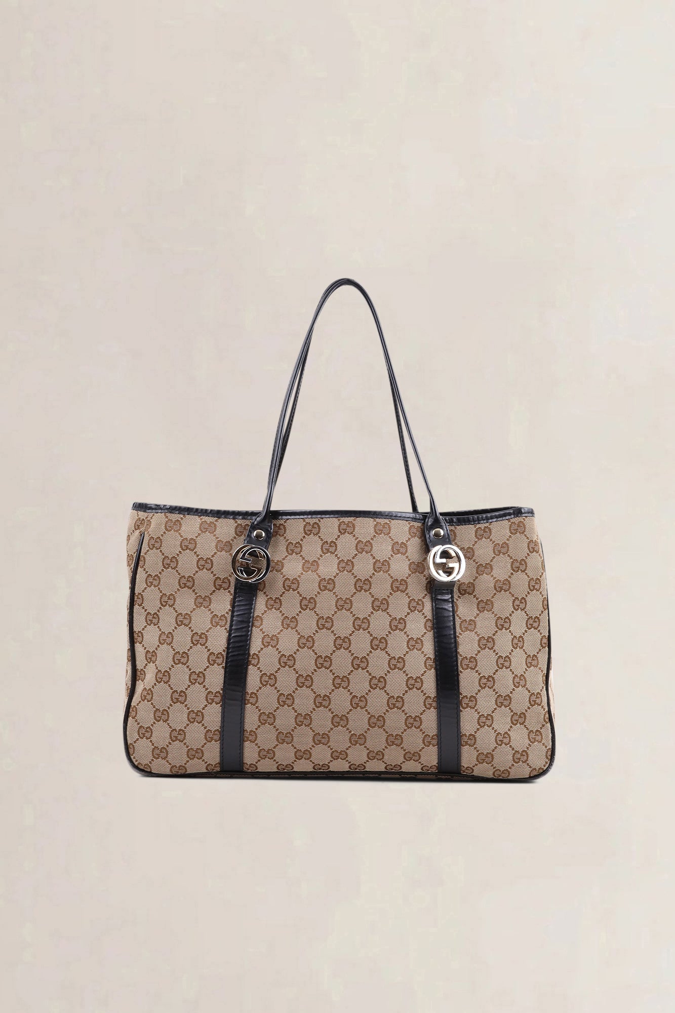 Gucci GG Canvas Twins Shoulder Bag