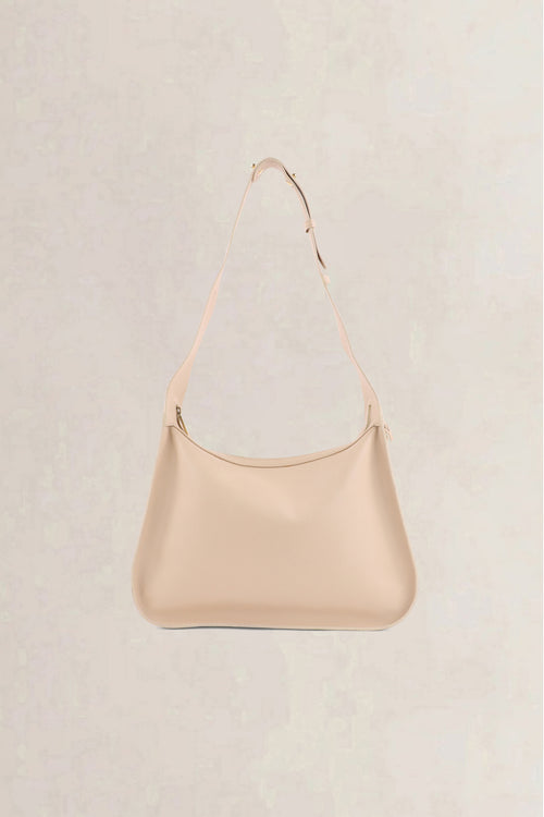 Delvaux Beige Pensée Jumping Calf Shoulder Bag