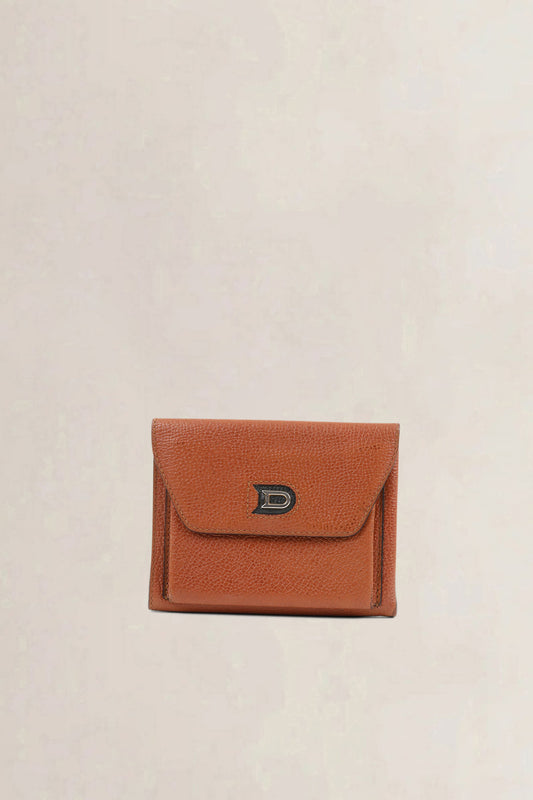 Delvaux Brown Leather Wallet