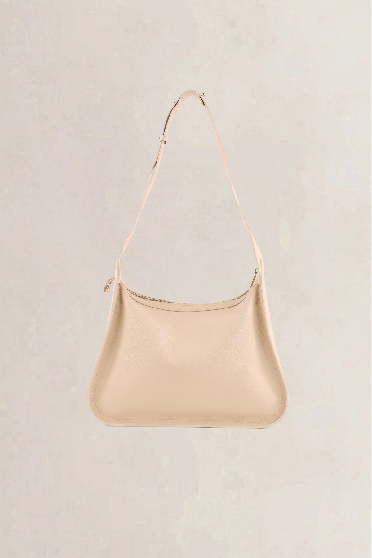 Delvaux Beige Pensée Jumping Calf Shoulder Bag
