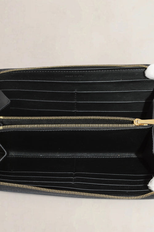 Céline Black Leather Wallet