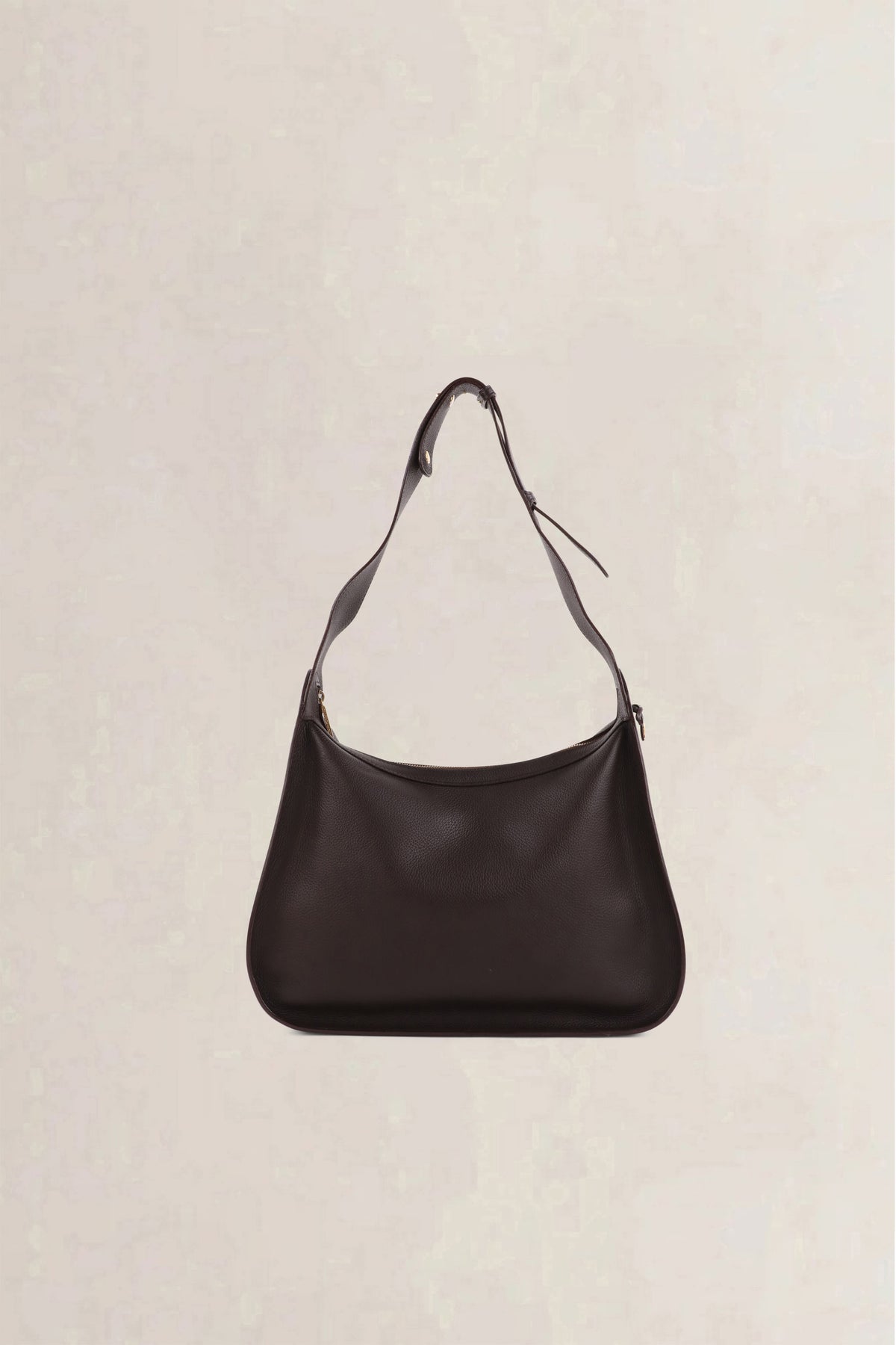 Delvaux Dark Brown Pensée — preloved