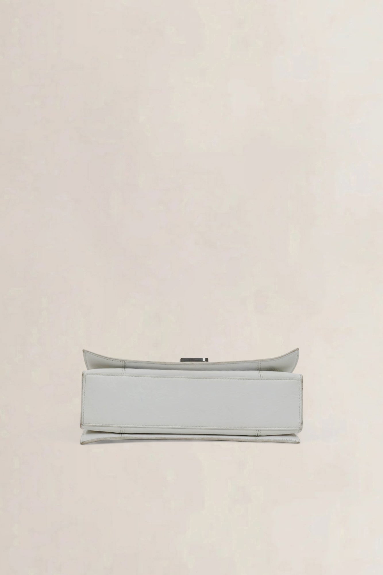 Balenciaga White Small Crush Chain Bag