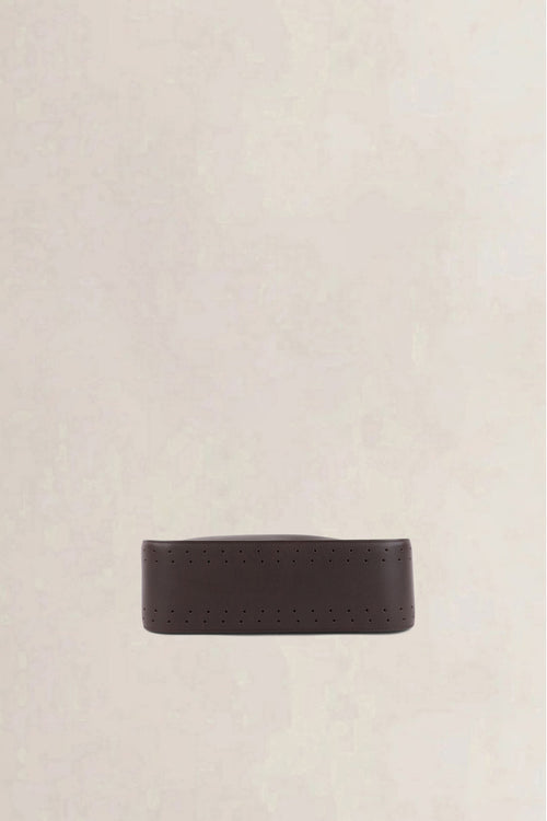 Delvaux Dark Brown Pensée Shoulder Bag