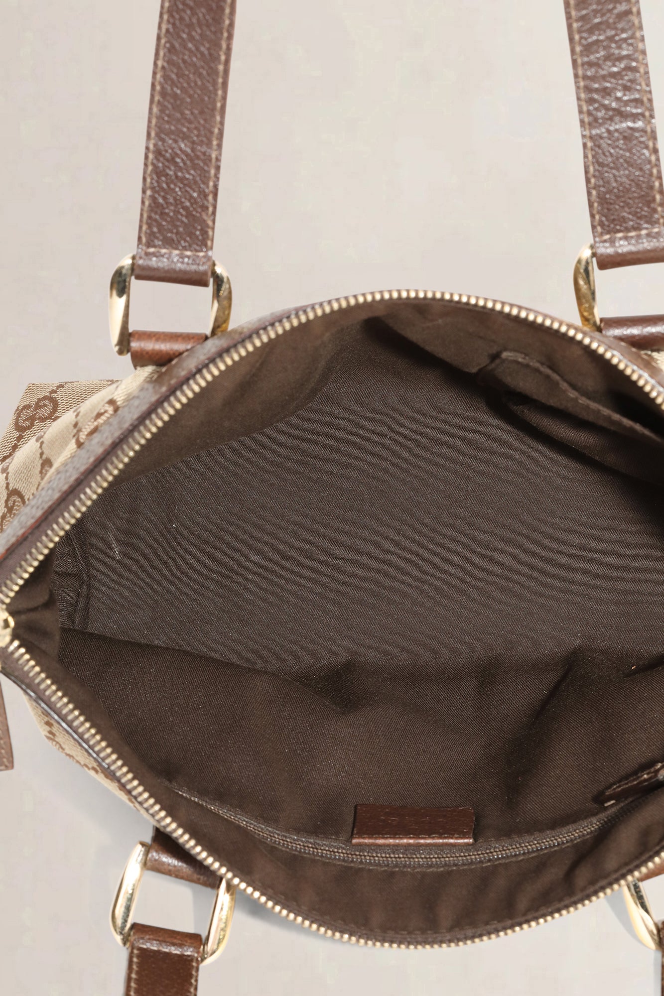Gucci Brown Mini Abbey — preloved