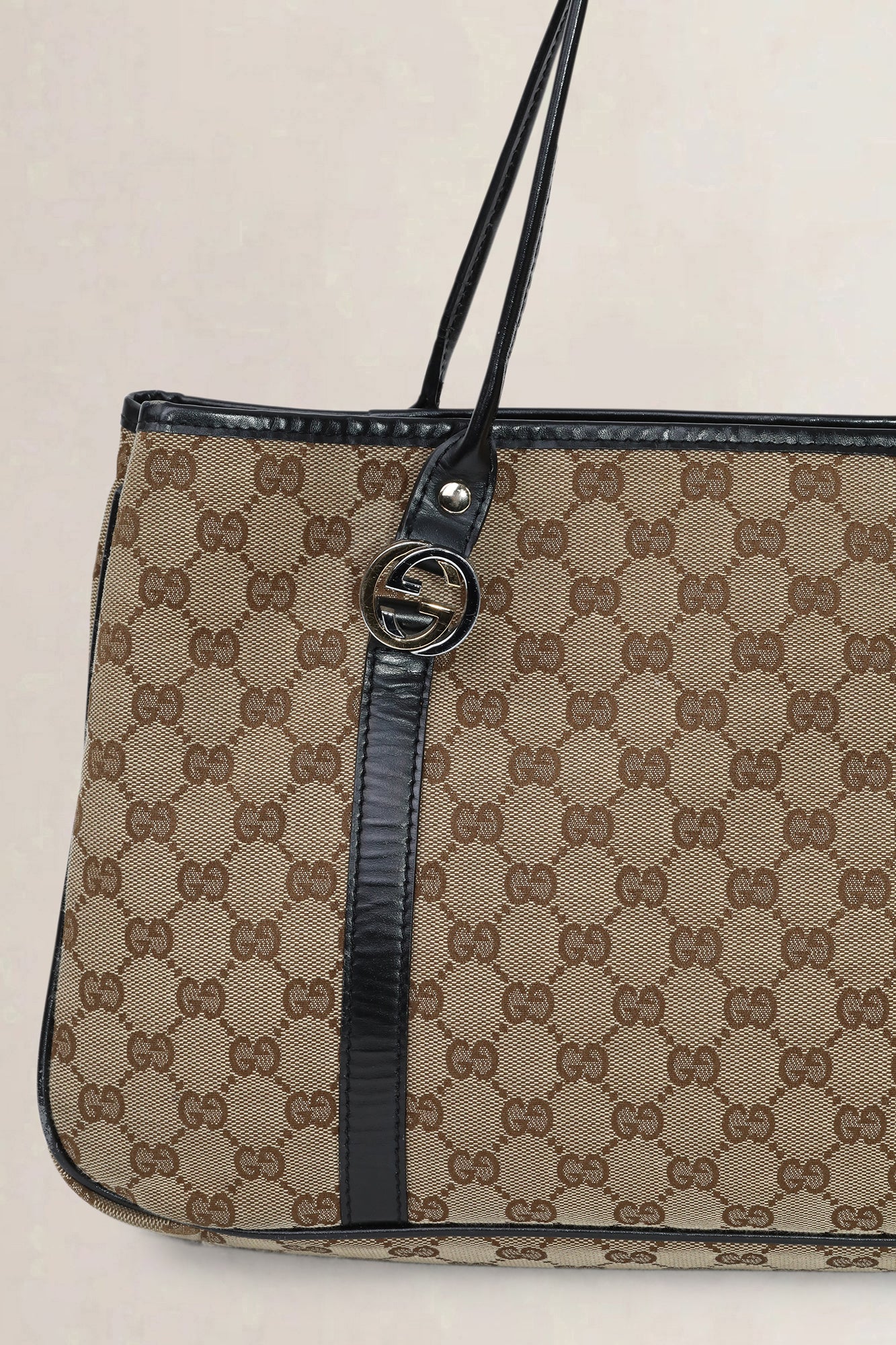 Gucci GG Canvas Twins Shoulder Bag