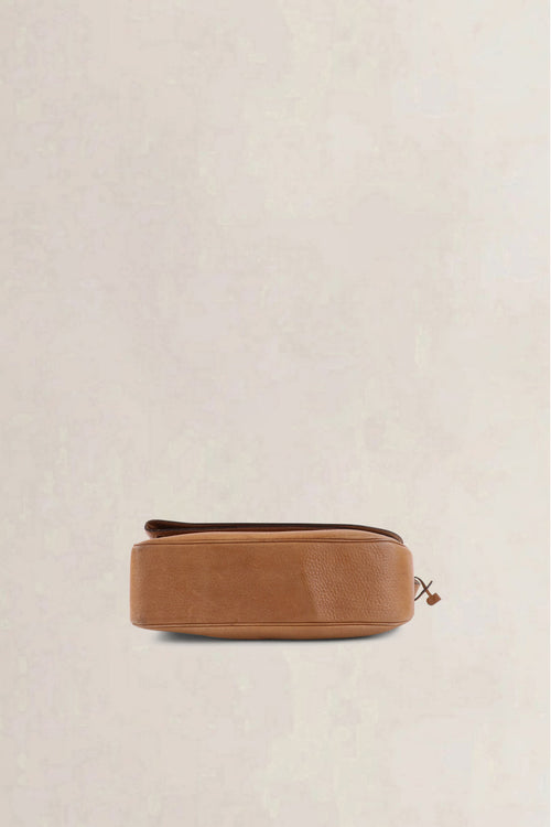 Delvaux Vintage Cognac Crossbody Bag